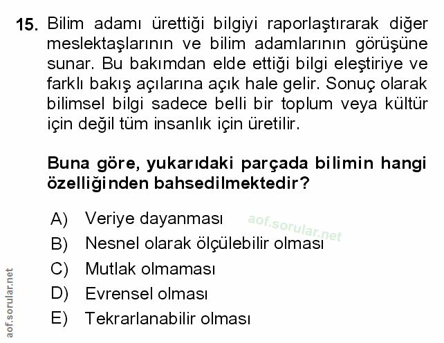 Soru 15