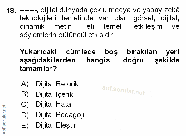 Soru 18