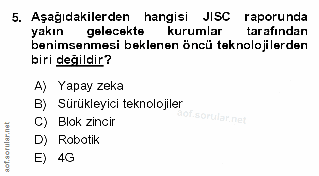 Soru 5