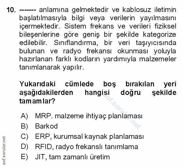 Soru 10
