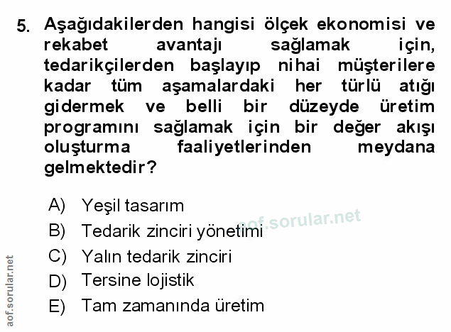 Soru 5