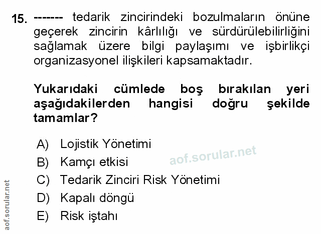Soru 15