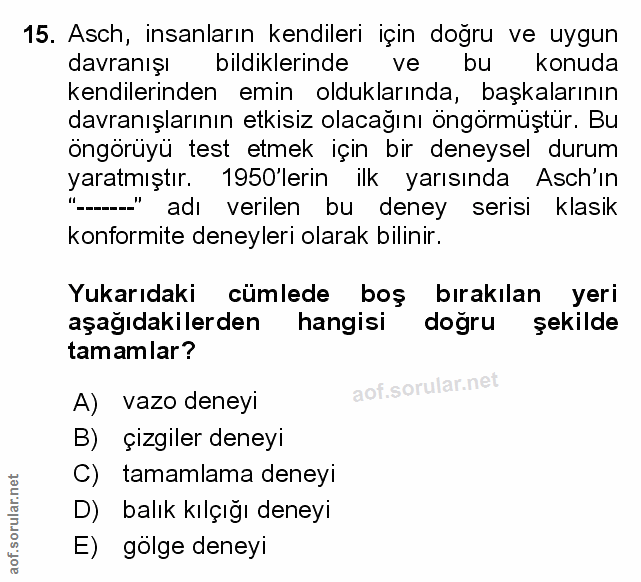 Soru 15