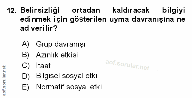 Soru 12