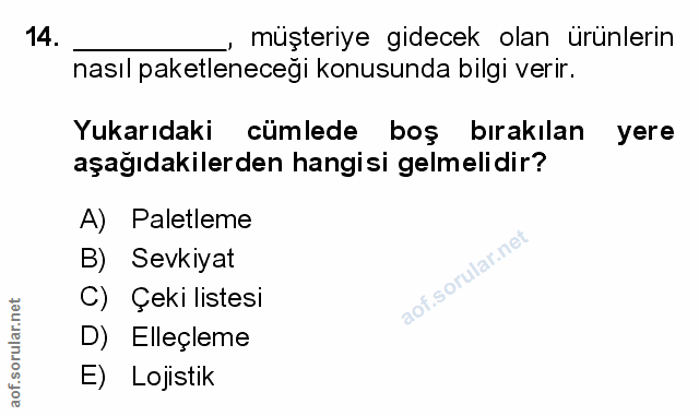 Soru 14