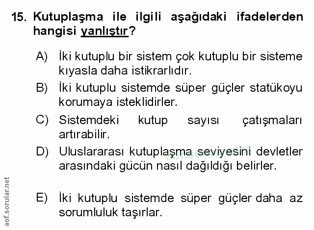 Soru 15