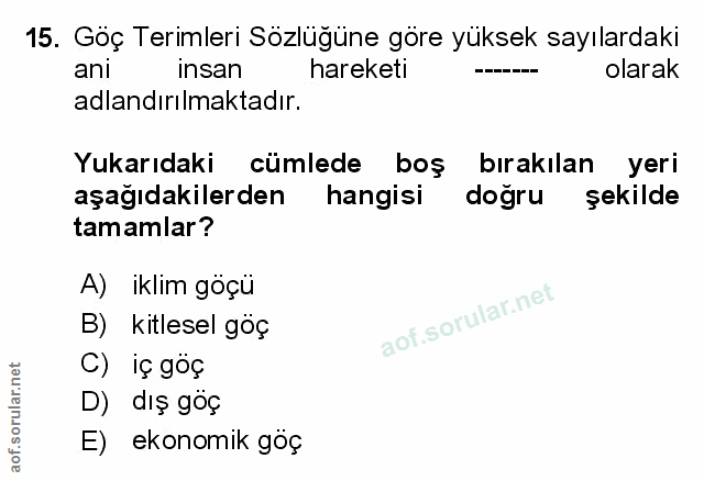 Soru 15