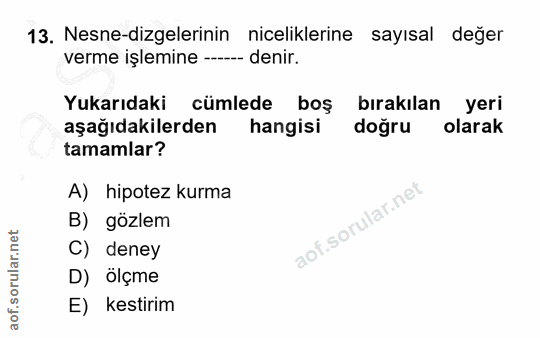 Soru 13
