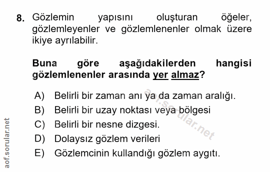 Soru 8