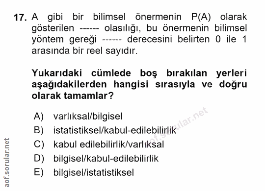Soru 17