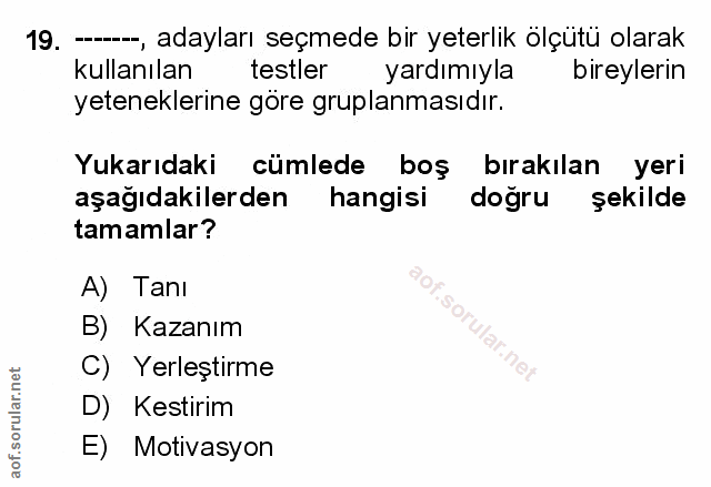 Soru 19
