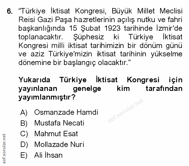 Soru 6