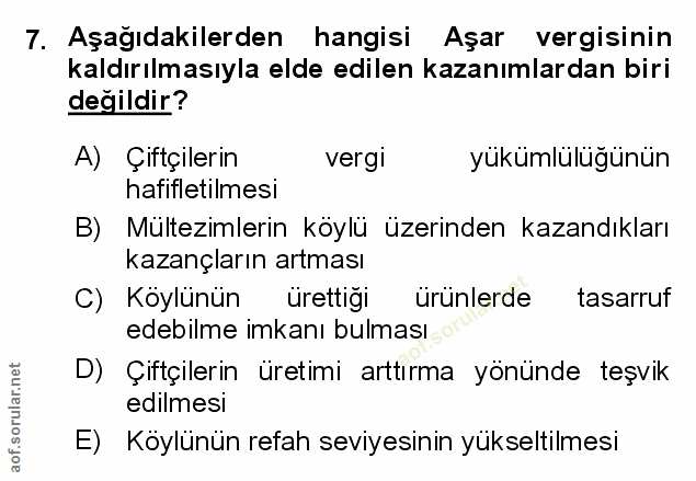 Soru 7