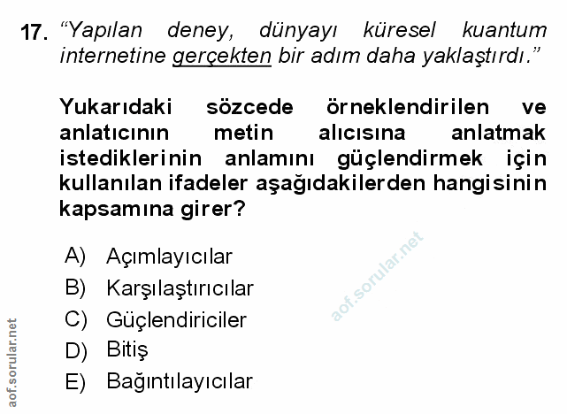 Soru 17