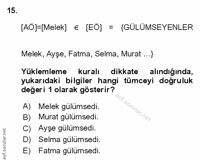 Soru 15