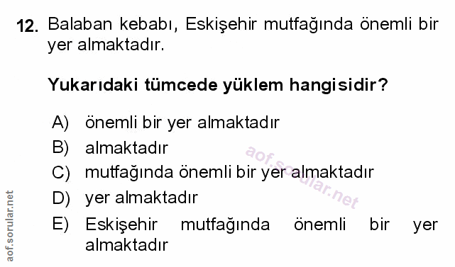 Soru 12