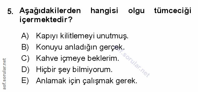 Soru 5