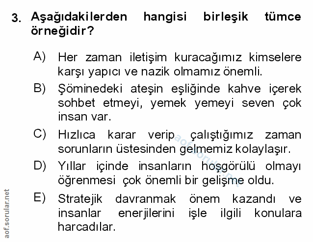 Soru 3