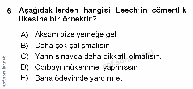Soru 6