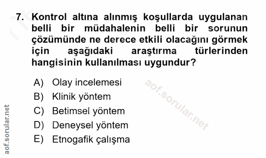 Soru 7