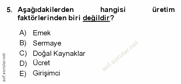 Soru 5