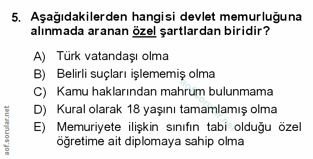 Soru 5