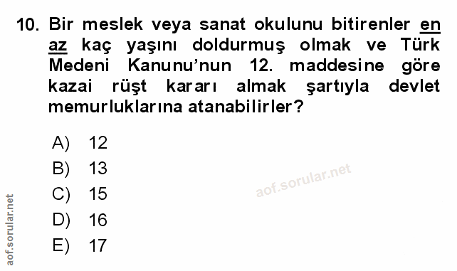 Soru 10