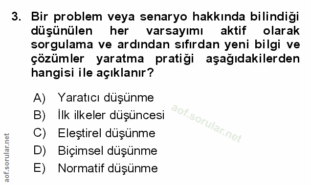 Soru 3