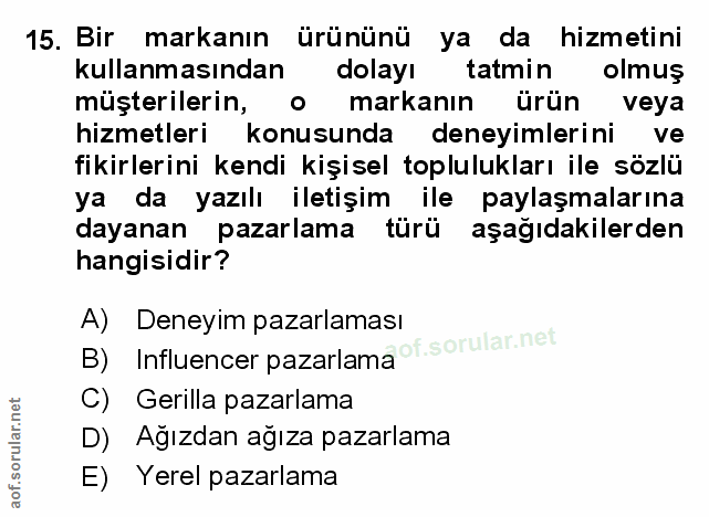 Soru 15