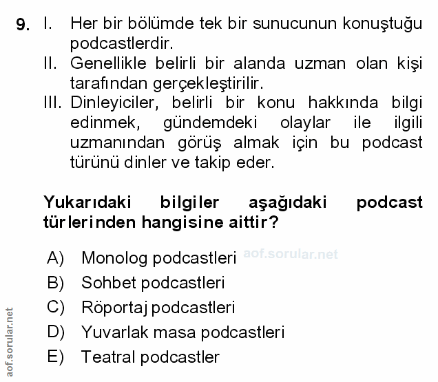 Soru 9