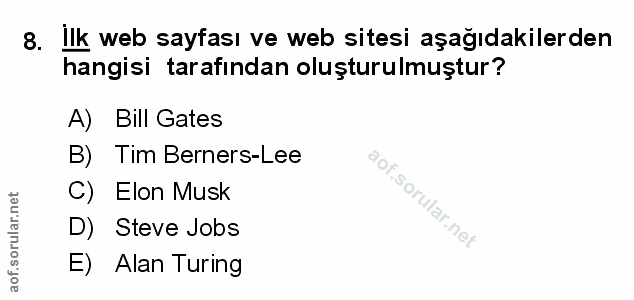Soru 8