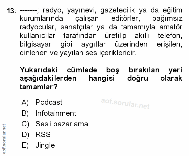 Soru 13