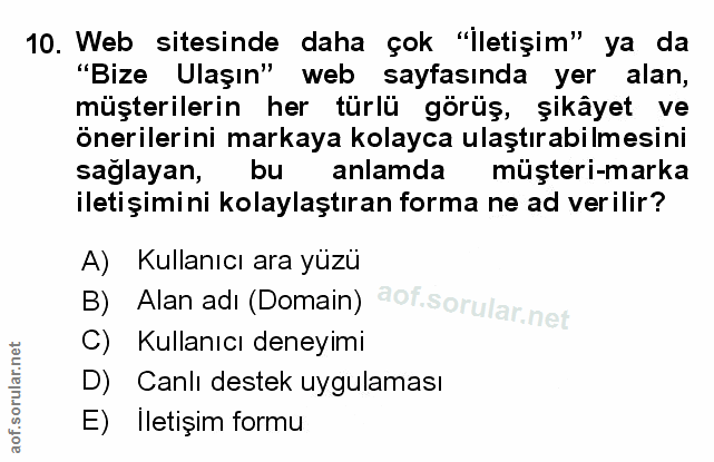 Soru 10