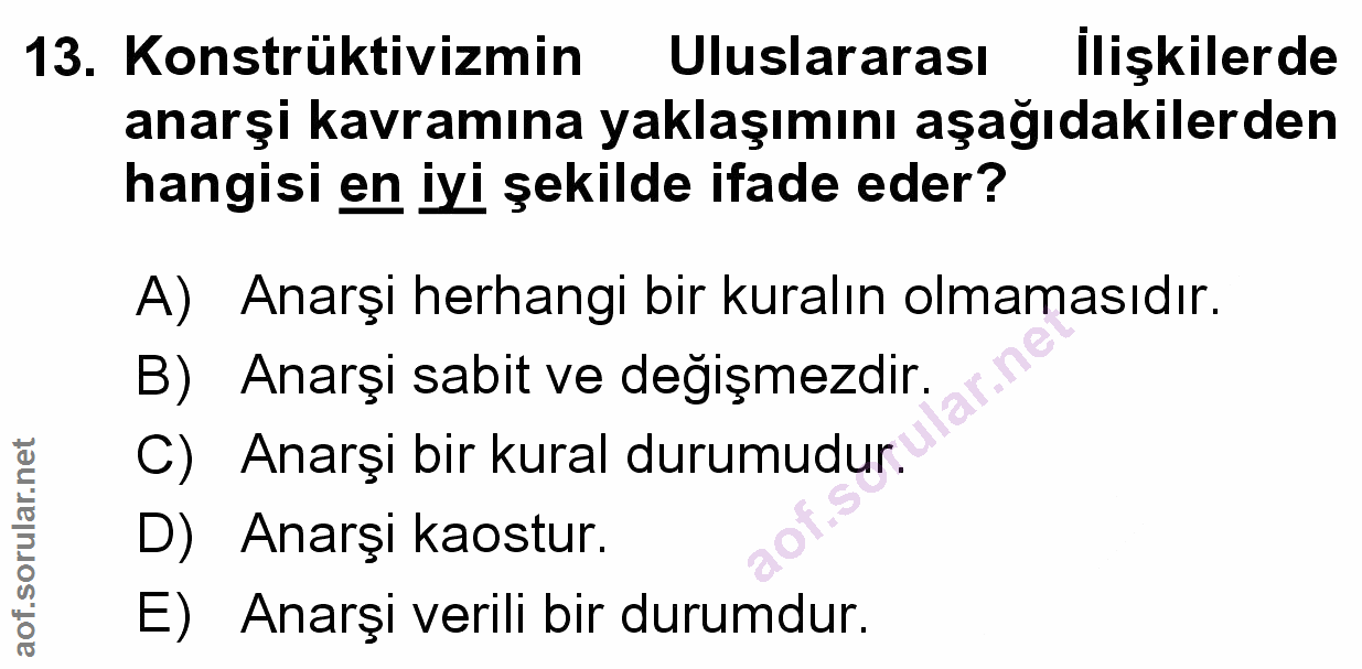 Soru 13