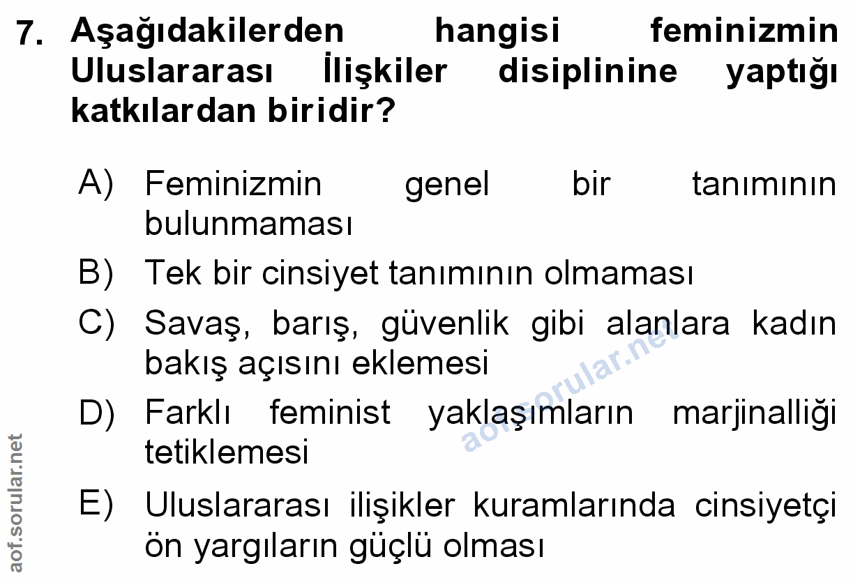 Soru 7