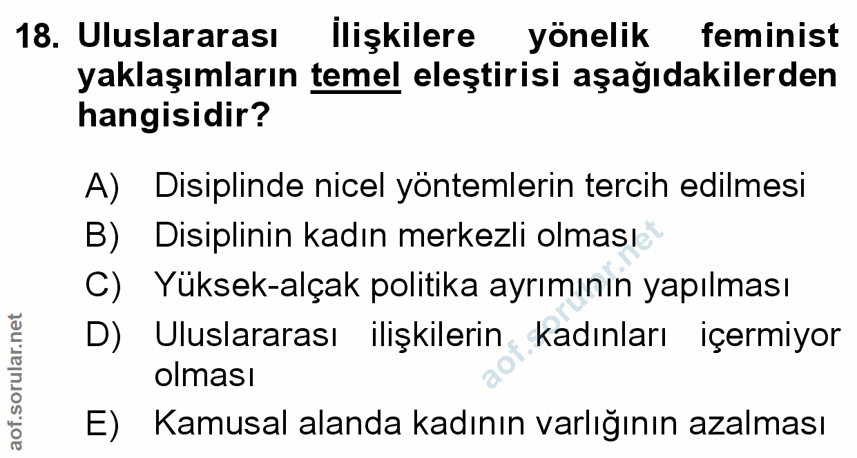 Soru 18