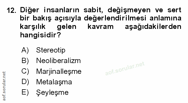 Soru 12