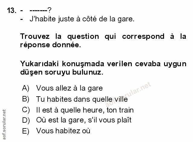 Soru 13