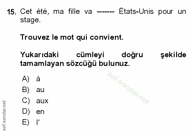 Soru 15