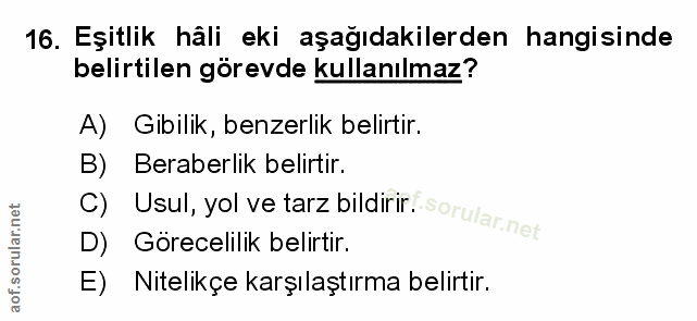 Soru 16