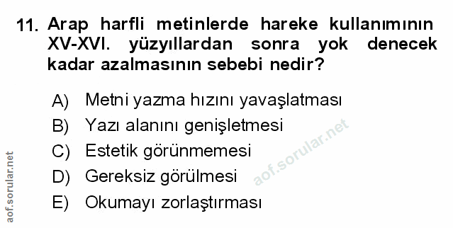 Soru 11
