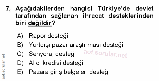 Soru 7