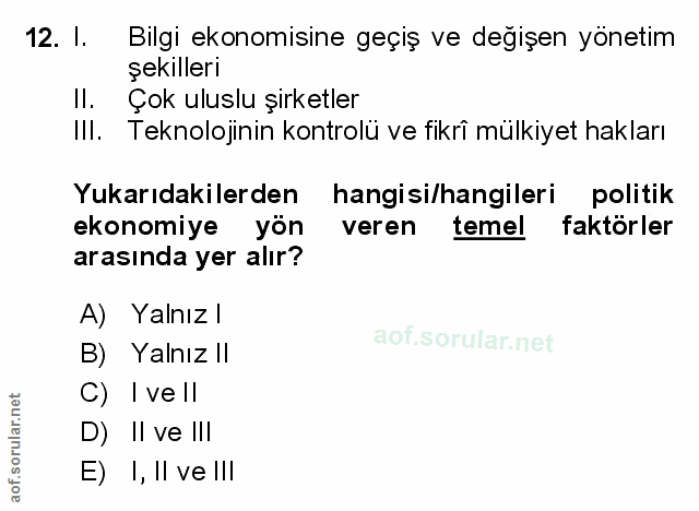 Soru 12