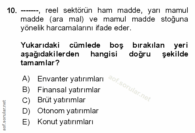 Soru 10