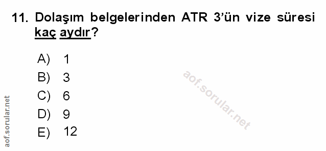 Soru 11