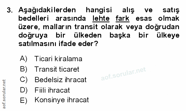 Soru 3