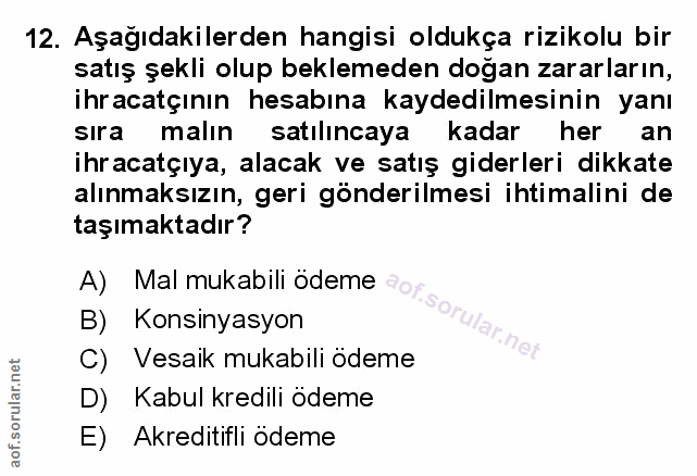 Soru 12