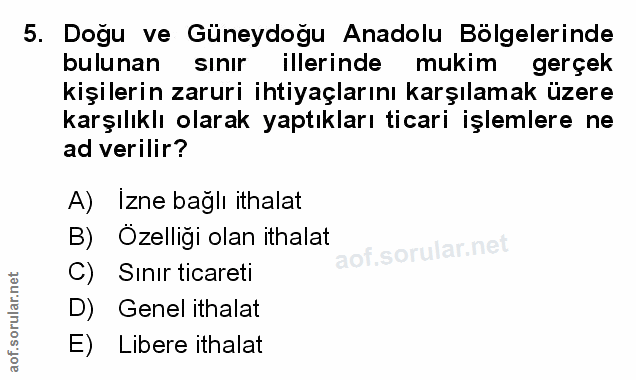 Soru 5