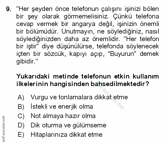 Soru 9