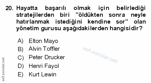 Soru 20